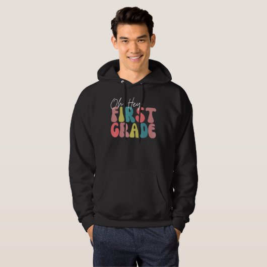 Back To School Students Teacher Oh Hey 1st First G Hoodie (Vorne ganz)