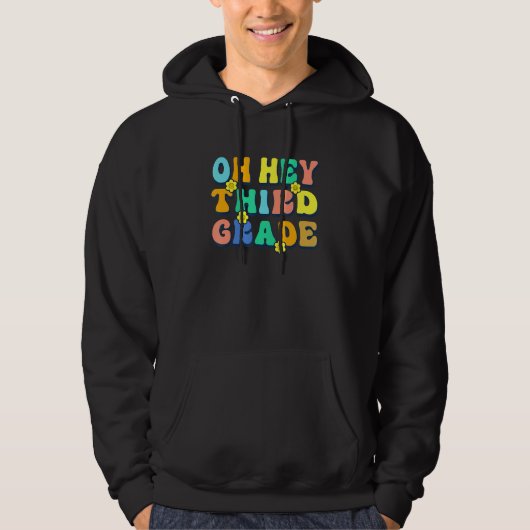 Back To School Students Teacher Oh Hey 2nd Second  Hoodie (Vorderseite)
