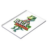 Back to School T-Rex Notizblock (Linke Seite)