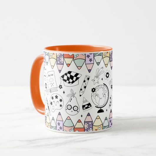 Back To School Tasse (Vorderseite Links)