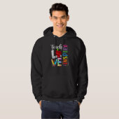 Back To School Teach Love Inspire Teaching Kindnes Hoodie (Vorne ganz)