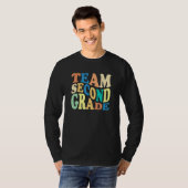 Back To School Team Second Grade 2nd Grade Teacher T-Shirt (Vorne ganz)