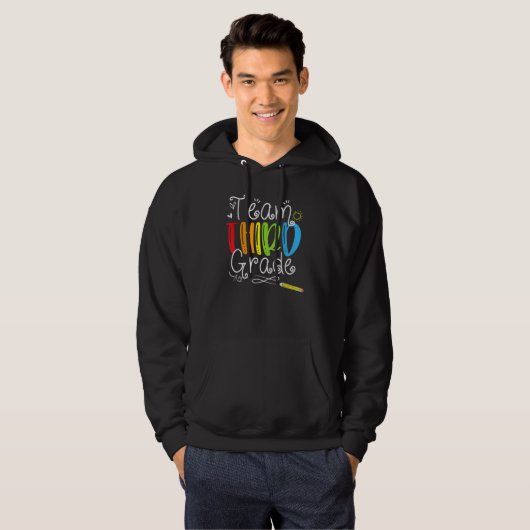 Back To School Team Third Grade 3rd Teacher Studen Hoodie (Vorne ganz)