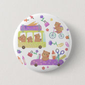 Back to School: Teddy's Ready for School Button (Vorderseite)