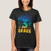 Back To School Third 3rd Grade Teacher Boys Graffi T-Shirt (Vorderseite)