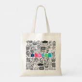 Back To School Tragetasche (Rückseite)