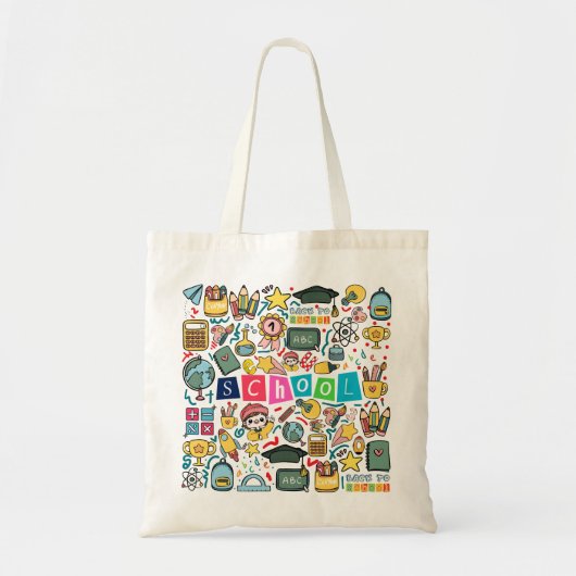 Back To School Tragetasche (Vorne)