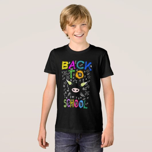 Back to School Tri-Blend Shirt (Vorderseite voll)