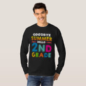 Back to School Tschüss Sommer Hello 2nd Class Sayi T-Shirt (Vorne ganz)