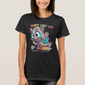 Back To School Vibes Happy First Day Of School 12 T-Shirt (Vorderseite)