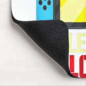 Back to School Video Gamer 3rd Grad Level Unlocke Mousepad (Ecke)