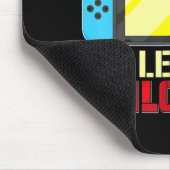 Back to School Video Gamer 3rd Grad Level Unlocke Mousepad (Ecke)
