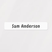 Back to School Waterproof Sticker Name Labels (Design 1)