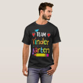 Back to Shool Teacher Team Kindergarten T-Shirt (Vorne ganz)