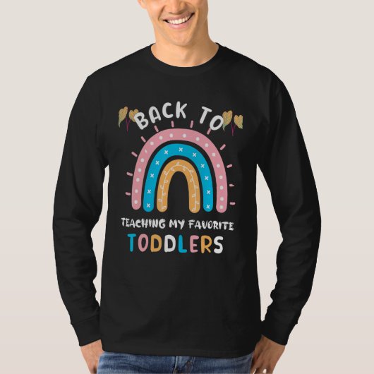 Back To Teaching Daycare Teacher Provider Back To  T-Shirt (Vorderseite)
