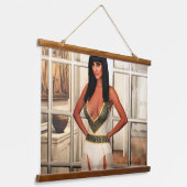 Back to That Special Place tapestry Wandteppich Mit Holzrahmen (Gewinkelt)