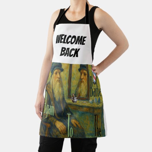 Back to the Barber Schürze (InSitu)