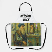 Back to the Barber Schürze (Vorderseite)