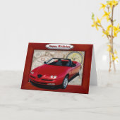 Back to the Future Birthday Card Karte (Gelbe Blume)