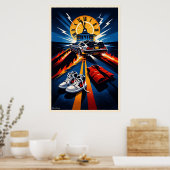 Back to the Future Inspired Symbolic Movie Poster (Küche)