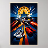 Back to the Future Inspired Symbolic Movie Poster (Vorne)