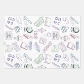 Back to Your School Days Geschenkpapier Set (Vorderseite)