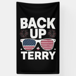 Back Up Terry Lustig 4. Juli Patriotische Feuerwer Banner