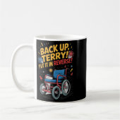 Back up Terry setzen es in umgekehrter Sonne 4. Ju Kaffeetasse (Links)