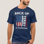 Back Up Terry setzen Sie es in umgekehrte Feuerarb T-Shirt (Vorderseite)