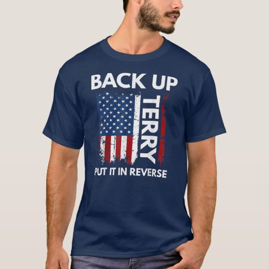 Back Up Terry setzen Sie es in umgekehrte Feuerarb T-Shirt (Vorderseite)