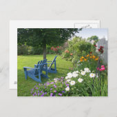 Back Yard Garden Postkarte (Vorne/Hinten)