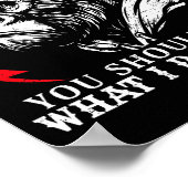 (back) You Think I’m Sarcastic You Should Hear Fun Poster (Ecke)