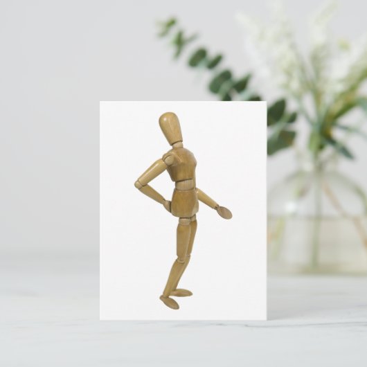 BackAche032710 Postkarte (Stehend Vorderseite)