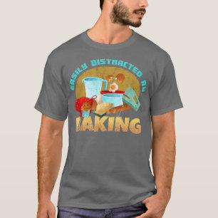 Backbäckerei Bäckerei Lover Gewittertes Brot T-Shirt