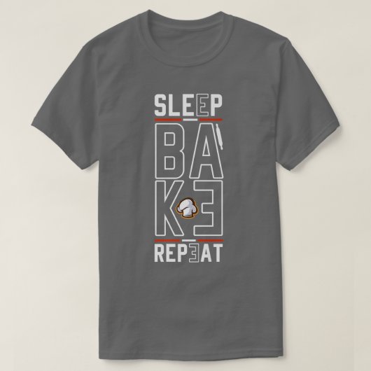 Backbäckerei Backgebäck Backgebäck Backgebäck T-Shirt (Design vorne)