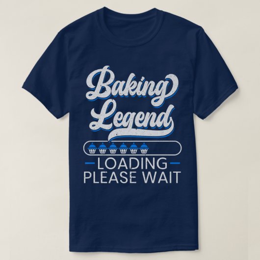 Backbäckerei Baker Bake Konditorei Cupcake Bäckere T-Shirt (Design vorne)