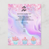 Backbäckerei holografische Kuchen Logo Foto (Vorderseite)