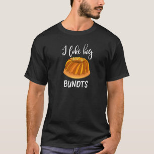 Backbäckerei ich mag Big Bundle Kuchen Design T-Shirt