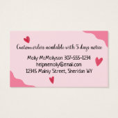 Backbäckerei Kätzchen rollend Button Keks Teig (Rückseite)