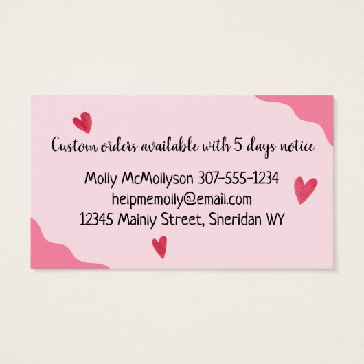 Backbäckerei Kätzchen rollend Button Keks Teig (Rückseite)