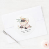 Backbäckerei Konditorei Koch Catering Runder Aufkleber (Umschlag)