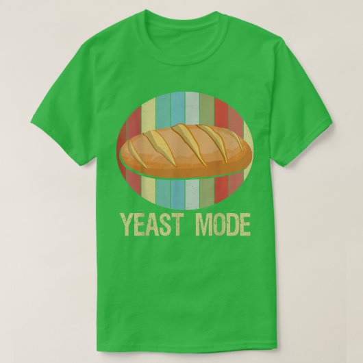 Backbäckerei mit Vintagem Retro-Hefe T-Shirt (Design vorne)