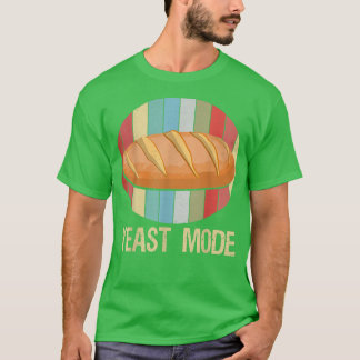 Backbäckerei mit Vintagem Retro-Hefe T-Shirt