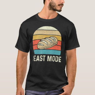 Backbäckerei mit Vintagem Retro-Hefe T-Shirt