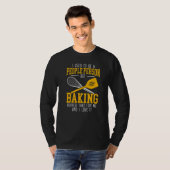 Backbäckergebäck Kuchen Backgebäck Backgebäck T-Shirt (Vorne ganz)