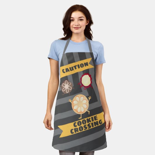 Backbäckerküche Schürze (Getragen)