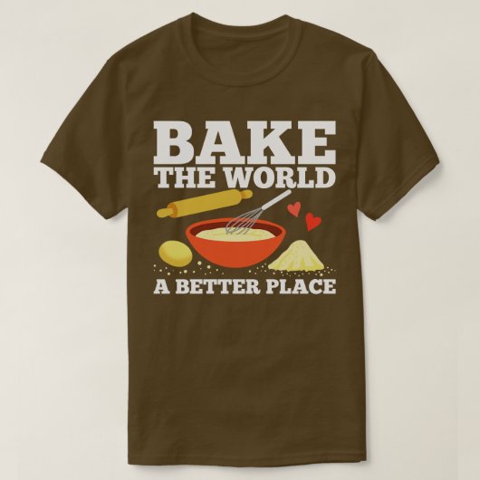 Backbäckerpastete Koch T-Shirt (Design vorne)