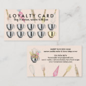 Backbäckerwerkzeuge Loyalty Punch Visitenkarte (Vorne/Hinten)