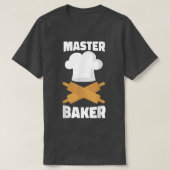 Backbackwalze Button Master Baker T-Shirt (Design vorne)