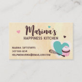 Backbackwaren Koch Visitenkarte (Vorderseite)